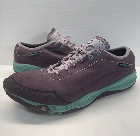 Merrell Women's Athletic Shoes in Purple and Mint - Picture 1 of 7